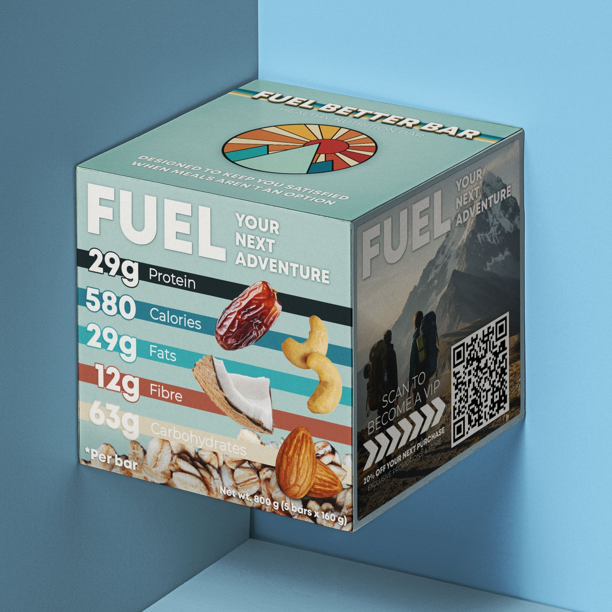 The Fuel Better Bar - Box of 5 - Fuel Better