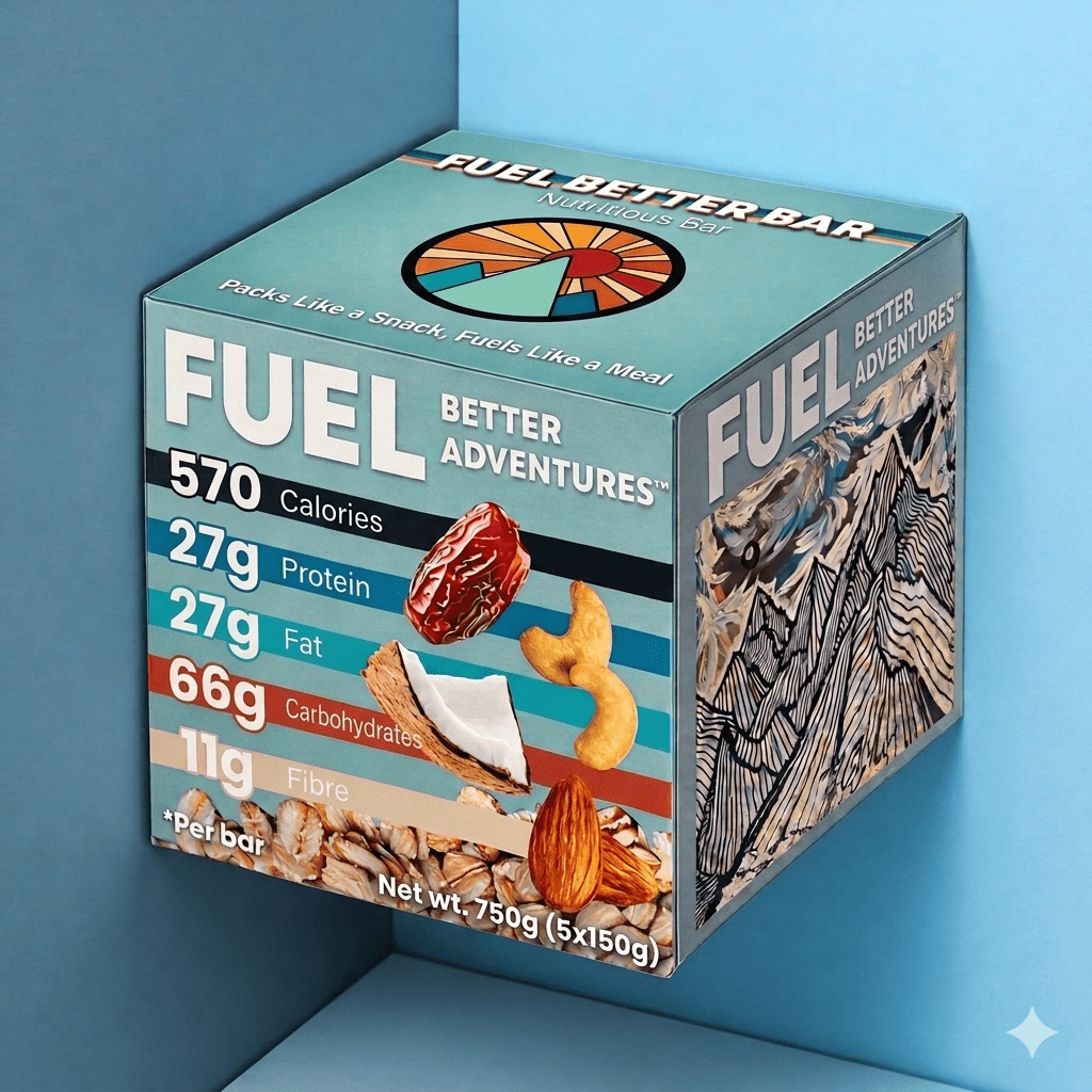 The Fuel Better Bar - Box of 5 The Fuel Better Bar - Box of 5